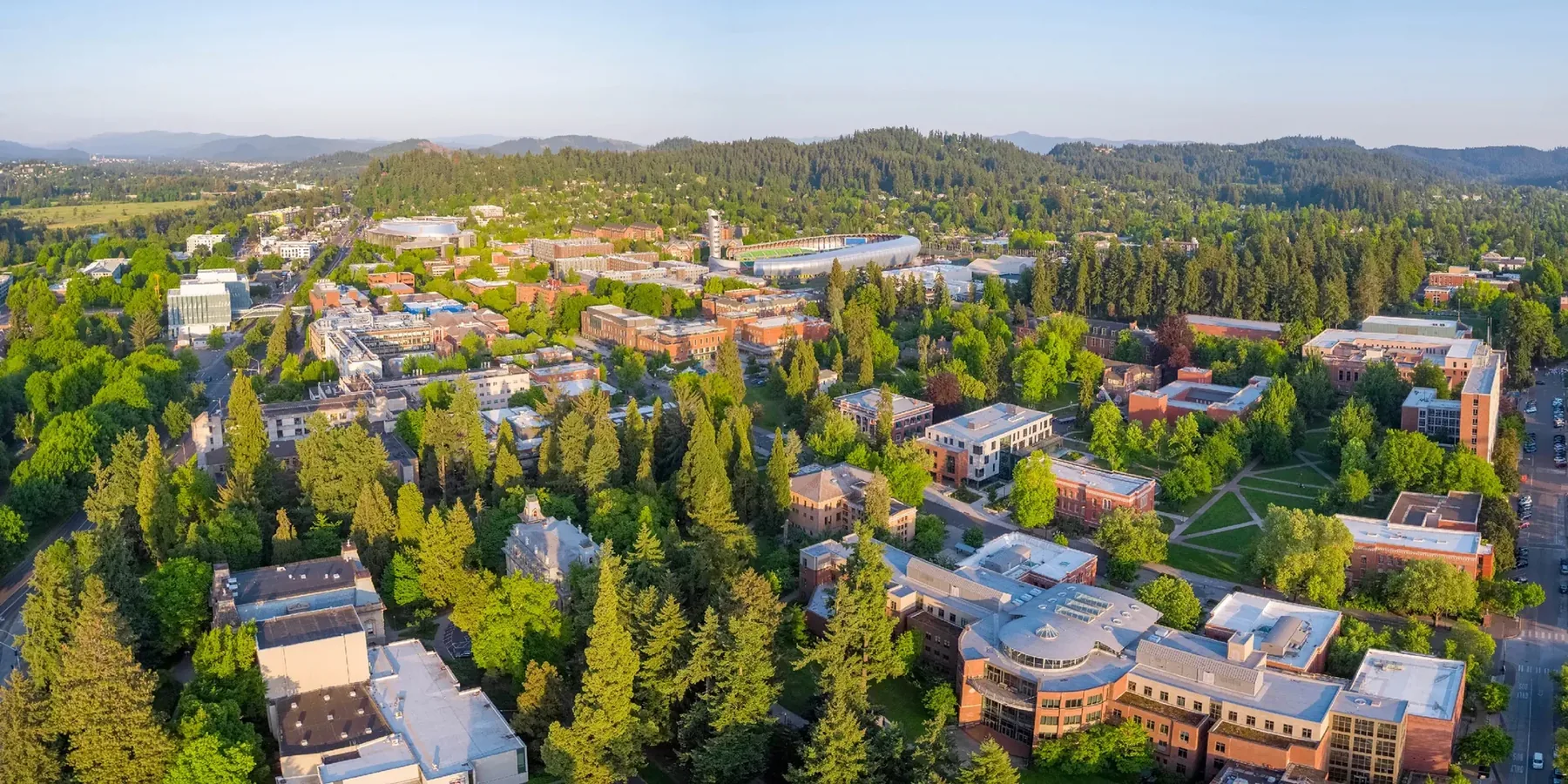 American university campus